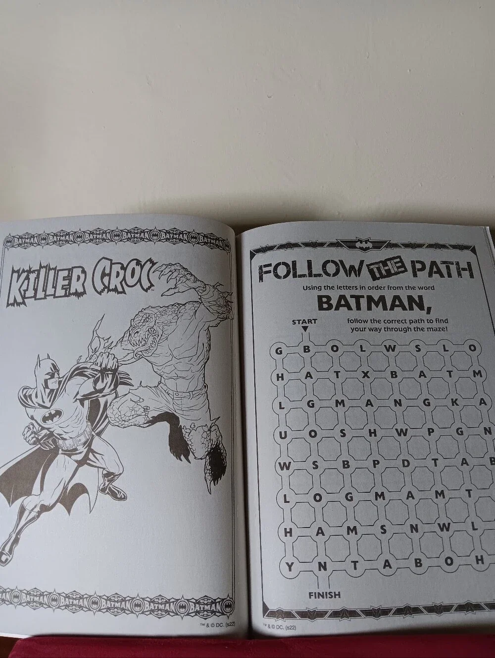 BAT-MAN Coloring Book Bundle